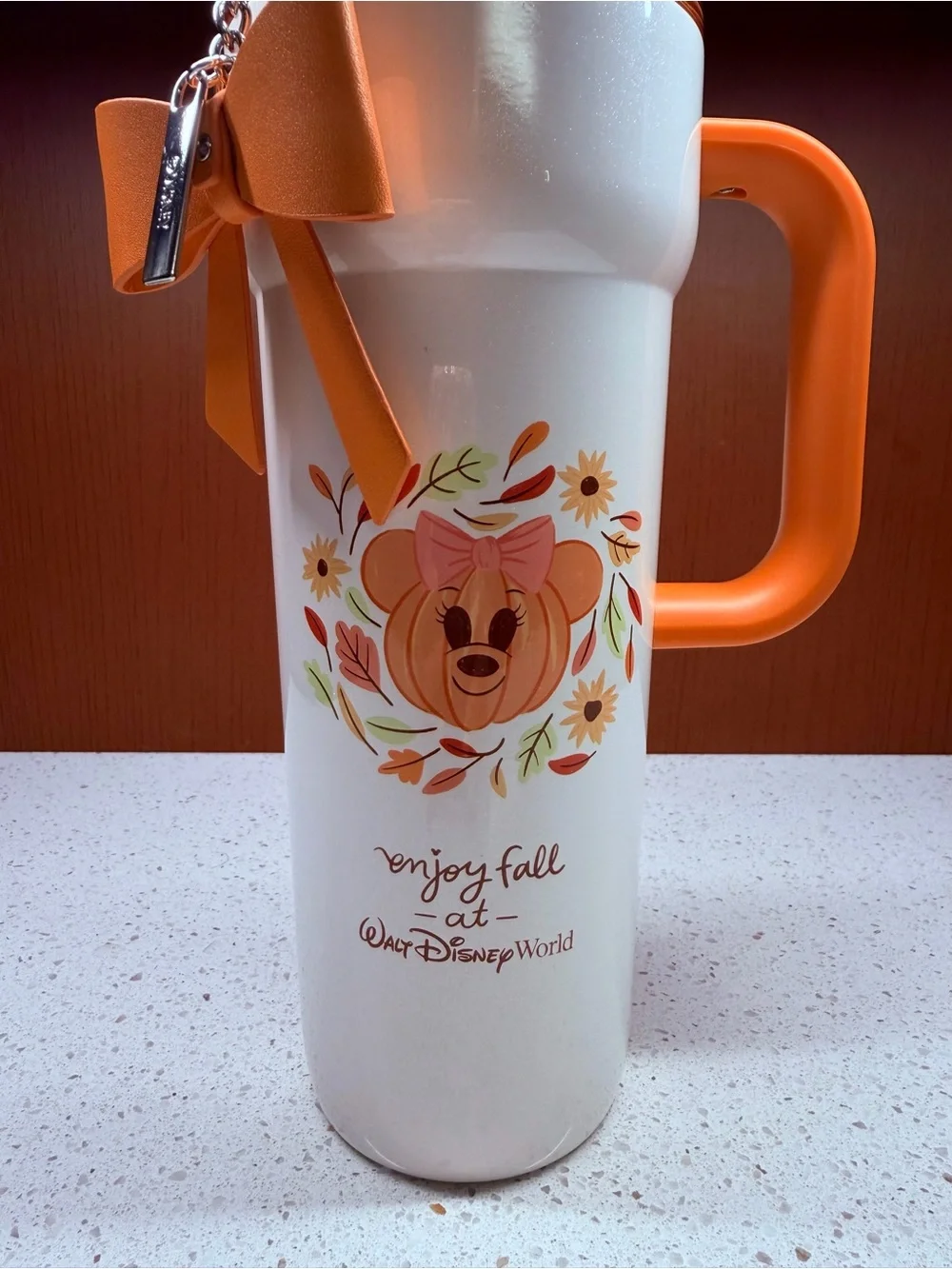 NEW 2026 DISNEY WORLD STARBUCKS PUMPKIN SPICE FALL COLLECTION 24oz TUMBLER